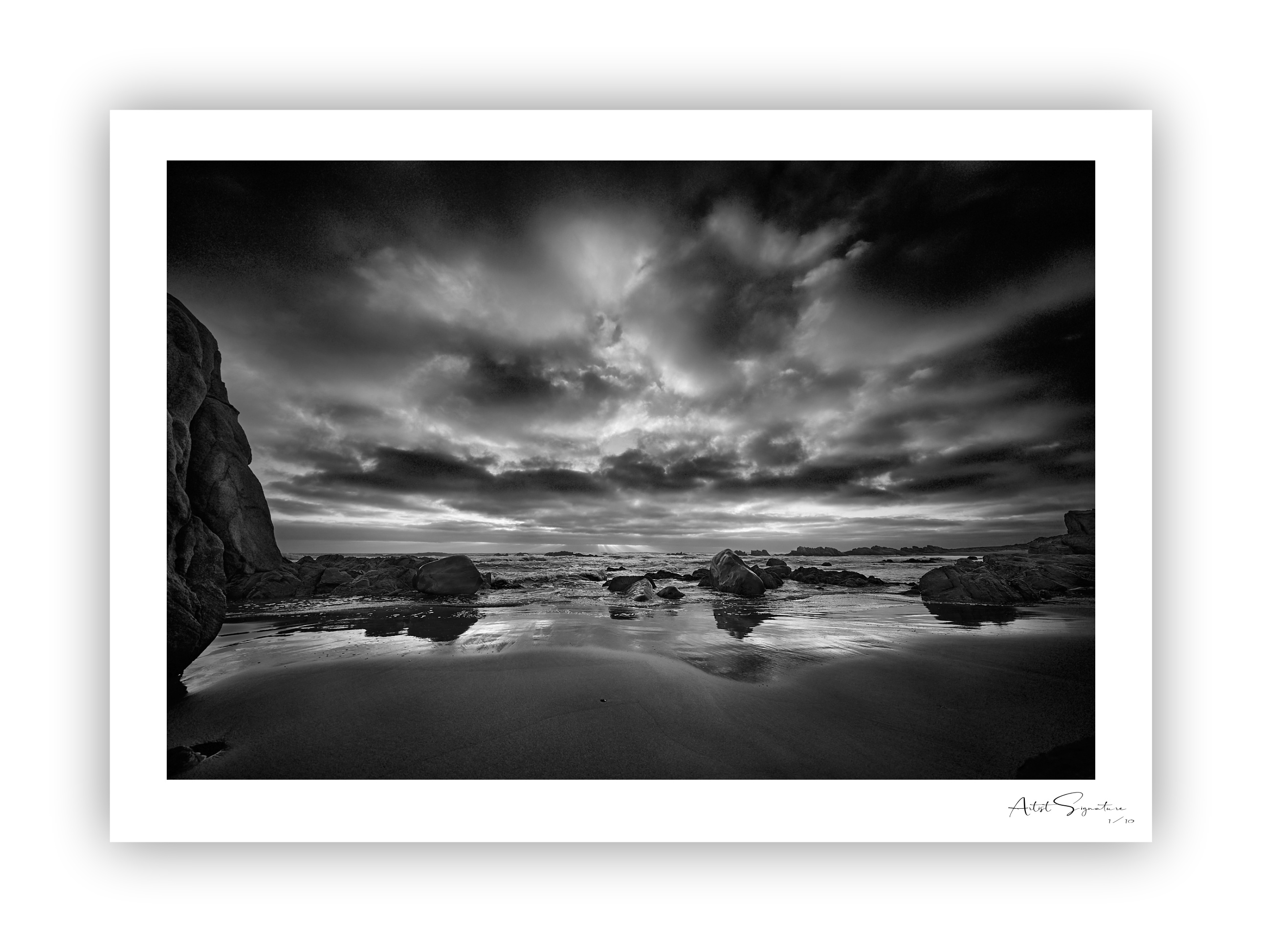 A pebble on the beach